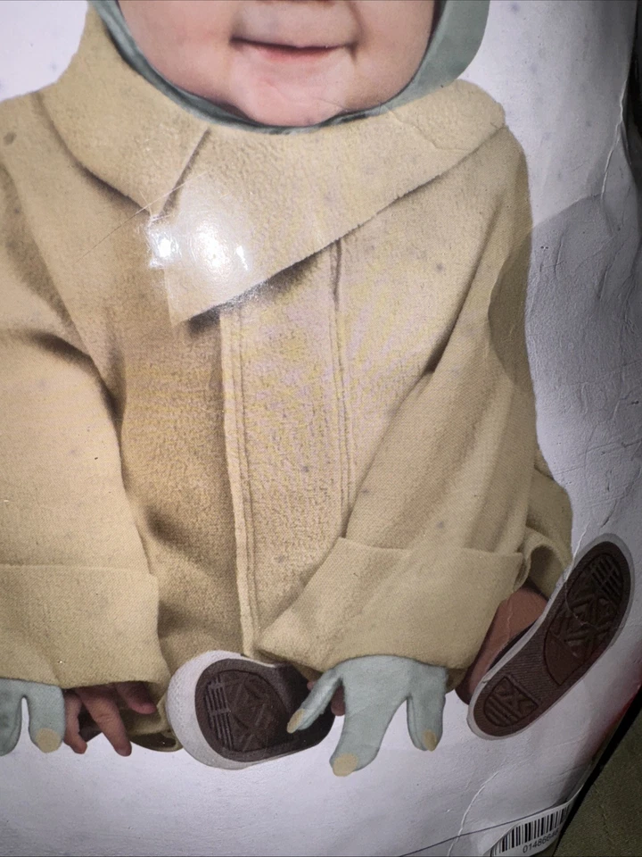 Fantasia Rubies Star Wars The Child Baby Yoda Grogu Criança 2T-4T - Imagem 4 de 4