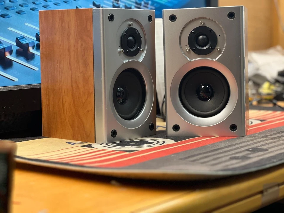 TEAC🌈🎵 COPPIA CASSE passive SCAFFALE STUDIO - STEREO - Immagine 2 di 4