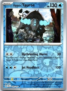 Paldean Tauros 039/191 Reverse Holo Surging Sparks