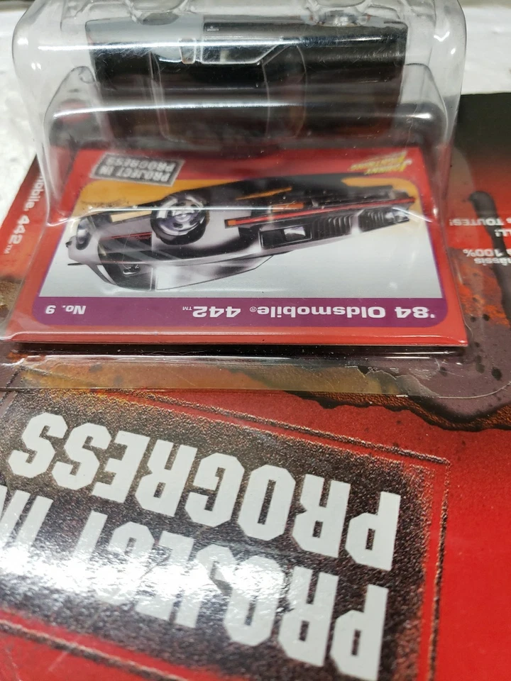 Johnny Lightning 1984 Oldsmobile Cutlass 442 Project In Progress In Black - Image 4 of 4