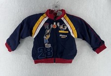 Mickey Mouse Hoops Jacket Youth 24M Disney Varsity Y2k Rare