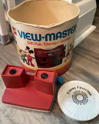 VINTAGE DISNEY VIEW-MASTER With Five (5) Reels -Love Bug, Snow White, Disneyland