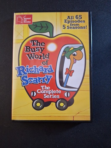 Die geschäftige Welt des Richard Scarry: Die komplette Serie Staffeln 1-5 DVD 6-Disc