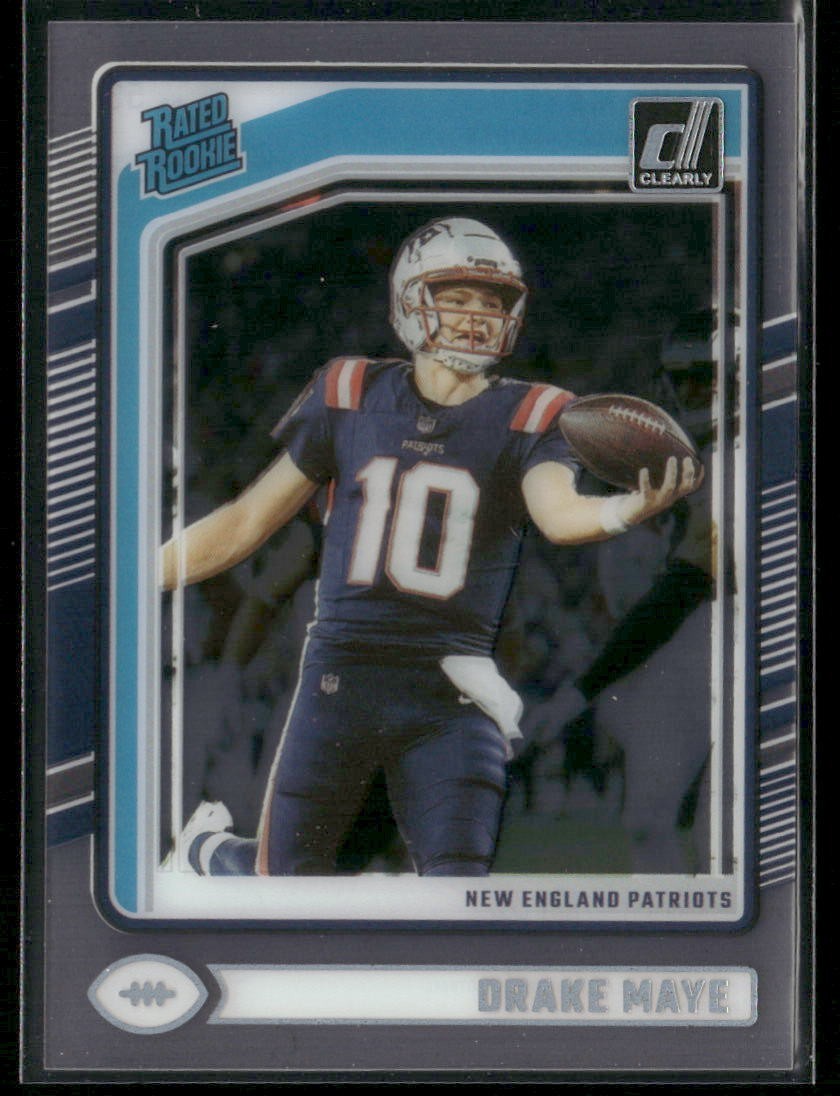2024 Clearly Donruss Drake Maye RC #53