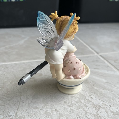 Vtg 2002 My Little Kitchen Fairies "Ice Cream" Fairie w/ Ice Cream #106956 - Picture 2 of 4