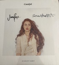 Jimmy Page And Scarlett Sabet Signed Catalyst Album #20/156