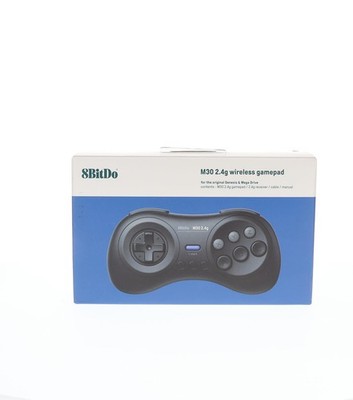8BitDo M30 2.4G Wireless Controller Sega Genesis Mega Drive Gamepad Black
