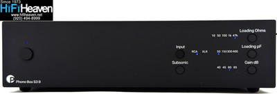 Pro-Ject Phono Box S3 B True Balanced Audiophile Phono Stage $500 LIST!