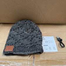 Cozy Bluetooth Music Beanie Hat   Wireless Knit Beanie with Built-in Speakers
