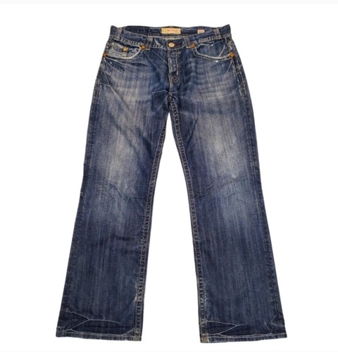 MEK DENIM Bologna Men's Vintage y2k denim blue jeans Size 36x34