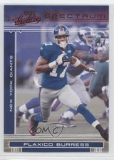 2006 Playoff Absolute Memorabilia Spectrum Red Plaxico Burress #105