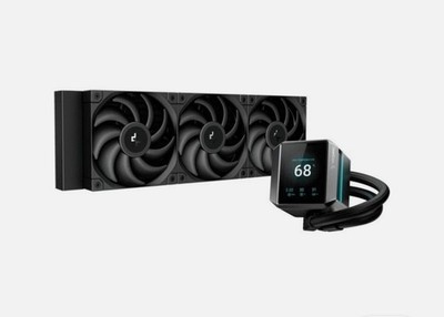 DeepCool MYSTIQUE 360  5th Gen Liquid Cooler with 2.8  LCD Screen- New!