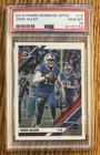 JOSH ALLEN 2019 Panini Donruss Optic NFL Football 2nd Year #12 PSA 10 Gem Mint