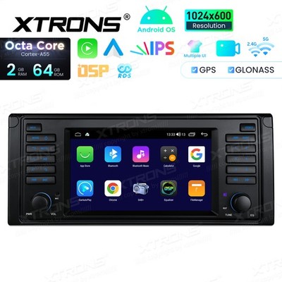 für BMW E39 M5 5er 7er E38 520d Octa Core 64G Android 14 Autoradio CarPlay DSP