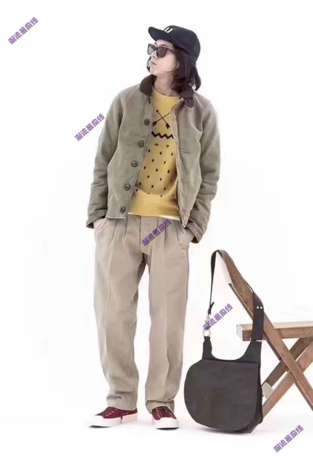 visvim olive deckhand windproof jacket - image 8