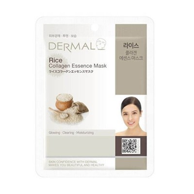 DERMAL Collagen Essence Maske Reistuchmaske 23g