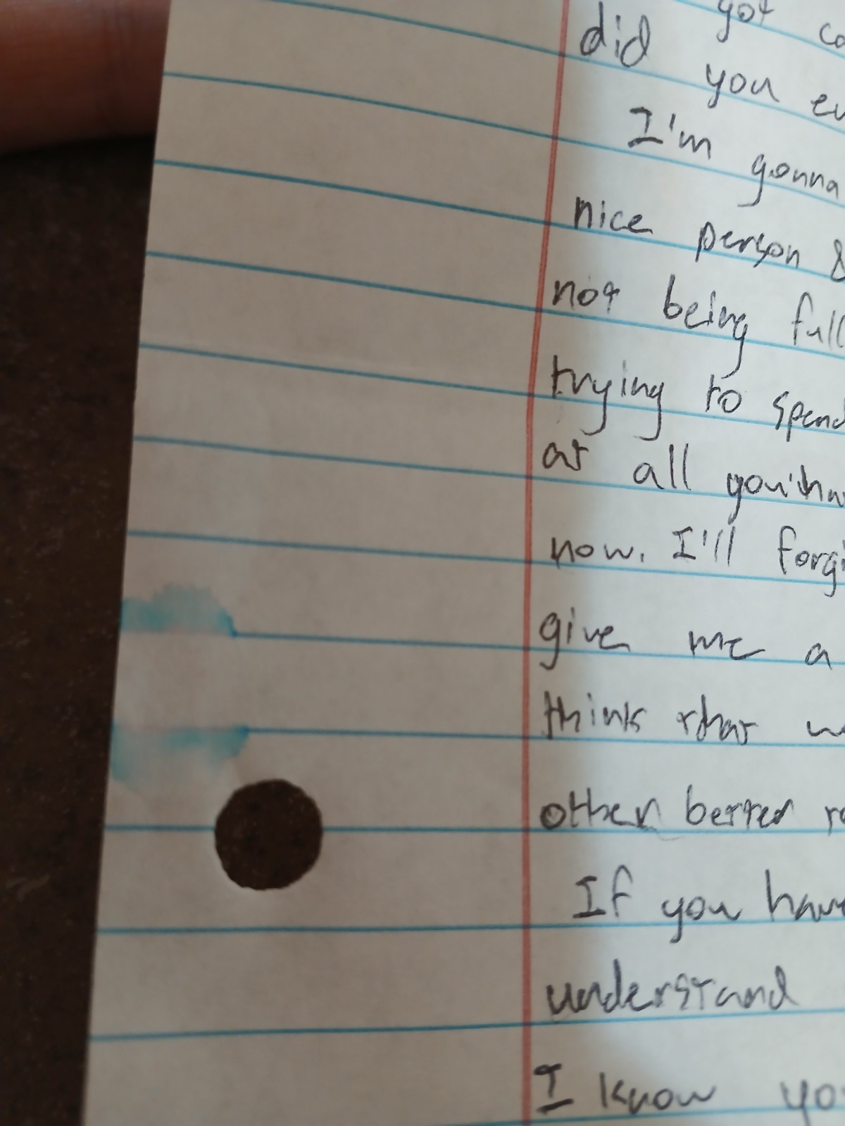 Blue Kalmbach Prison Letter Rare Released Signed 1 Page