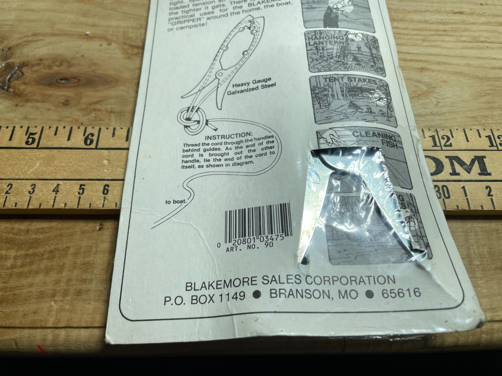 Vintage Blakemore "The Gripper" In Package. (unopened)