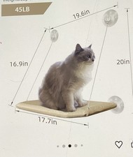 Cat Window Hammock PETPAW JOY Holds 45lbs. New In Box