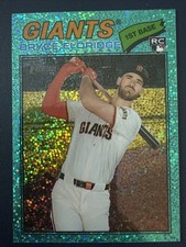 2026 Topps Heritage Bryce Eldridge RC Blue Teal  Sparkle Chrome Parallel #310