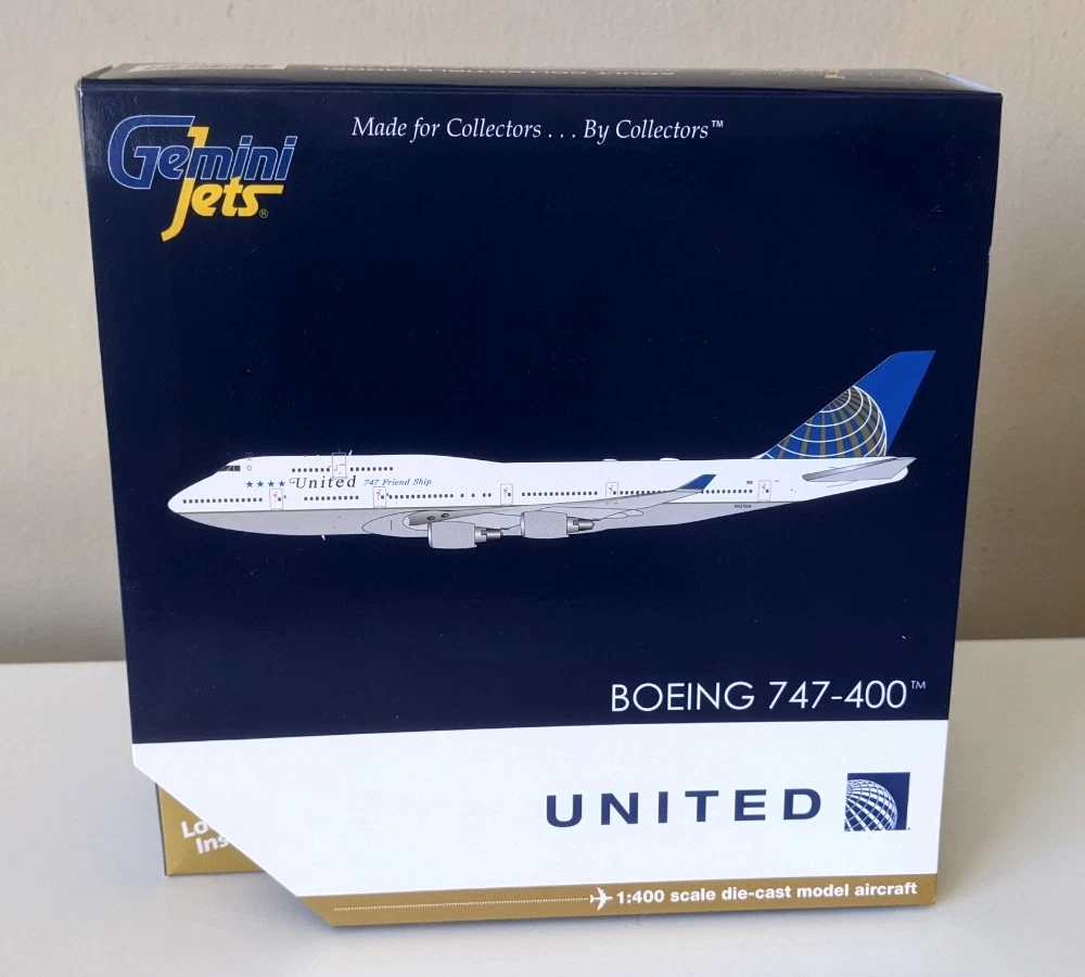 GeminiJets Boeing 747 1:400 Diecast Aircraft & Spacecraft for sale