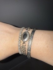 Vintage Silver Bracelet Lot | Avon + Rhinestone + 925 Mexico 