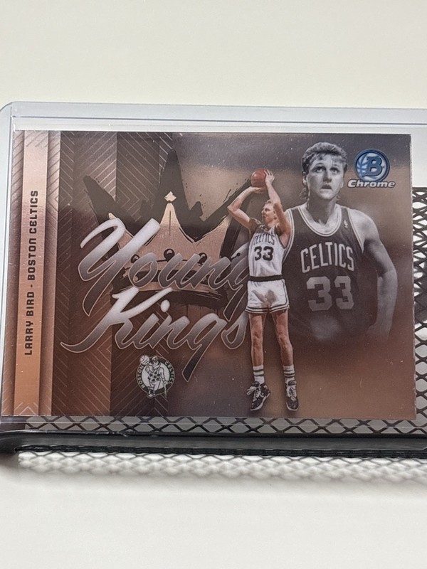 Topps 2025 Bowman Chrome Young Kings Larry Bird Boston Celtics #YK-17