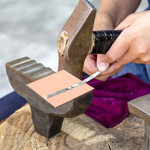 Kupferplatte DIY Wärmeleitende Blech Platten Metall für Basteln Schmuck - Bild 11 von 12