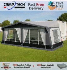 SIZE 11 NEW 2026 CAMPTECH KENSINGTON FULL AIR INFLATABLE CARAVAN AWNING 900-925