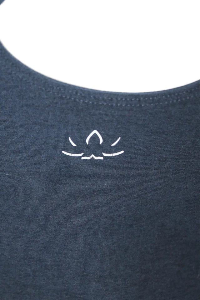 Beyond Yoga Womens Cropped Camisole Dark Blue Polyester Spaghetti Strap Size S - Image 4 of 4