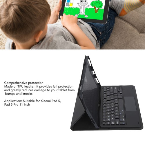 11in Tablet Keyboard Case Slim Lightweight Wireless BT Magnetic Detachable F SAL - Photo 13/37