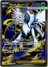 Carta Pokemon - Mega Absol ex Mega Evoluzione 161/132 2025 Ultra Rara Near Mint