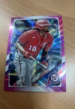 2021 Topps Chrome Update Series - Josh Bell #USC3 Pink Wave Refractor MINN