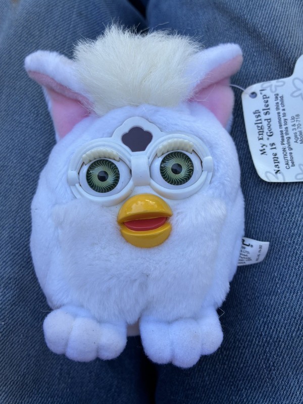 FURBY BUDDIES ORIGINAL 70 718 TIGER ELECTRONICS - Non Talking White