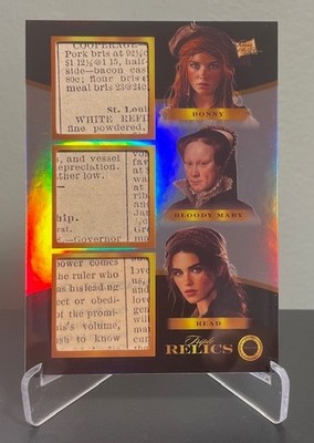 2025 Pieces of the Past Villains Edition Triple Relic Bonny/Read/Queen Mary I