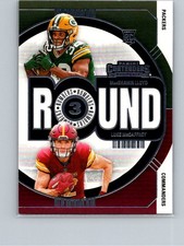 2024 Panini Contenders #14 Luke McCaffrey / MarShawn Lloyd Round Numbers