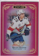 19/20 UD STATURE BRADY KEEPER RED RC ROOKIE PARALLEL /75 #180
