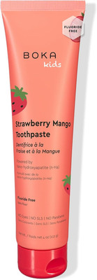 Boka Fluoride Free Toothpaste Nano Hydroxyapatite Toothpaste - Strawberry Mango