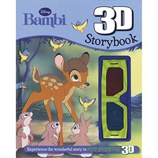 Disney Bambi 3d Storybook with 3d Glasses by Parragon Books Ltd Book The Cheap