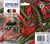 Epson 503 Multipack Bk/C/M/Y Tintenpatrone Neu