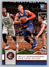 2016-17 Panini Excalibur #117 Willy Hernangomez (RC)