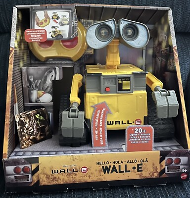 Disney Pixar HELLO WALL-E B&L Remote Control Interactive Robot Toy