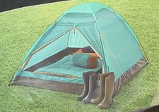 Tesco Outdoor 2 Person Single Layer Camping Tent 200x 150x 100cm  Weight 1.6kg.