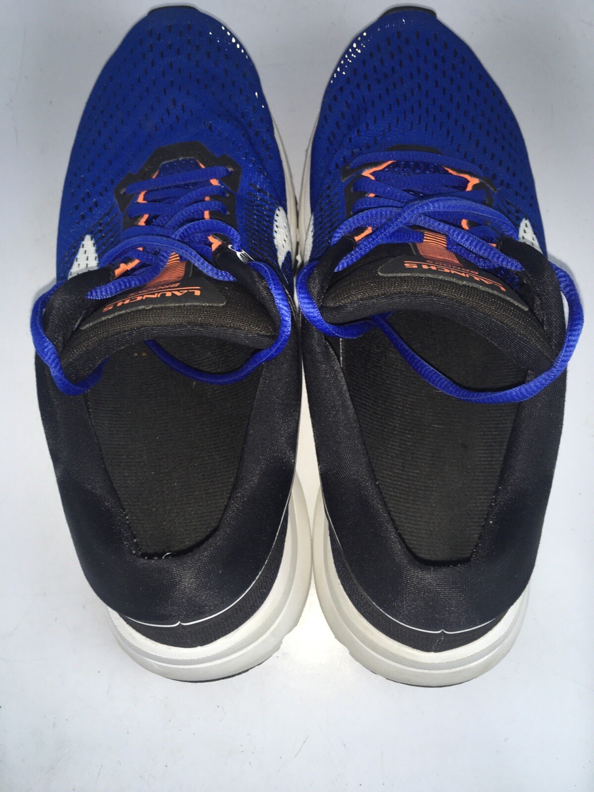 Brooks Mens Launch 5 Blue Black Orange Running Shoes … Gem