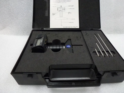 FOWLER BOWERS Digital Depth Gage 0-12 Inches, Inch/Metric, Mitutoyo, Starrett