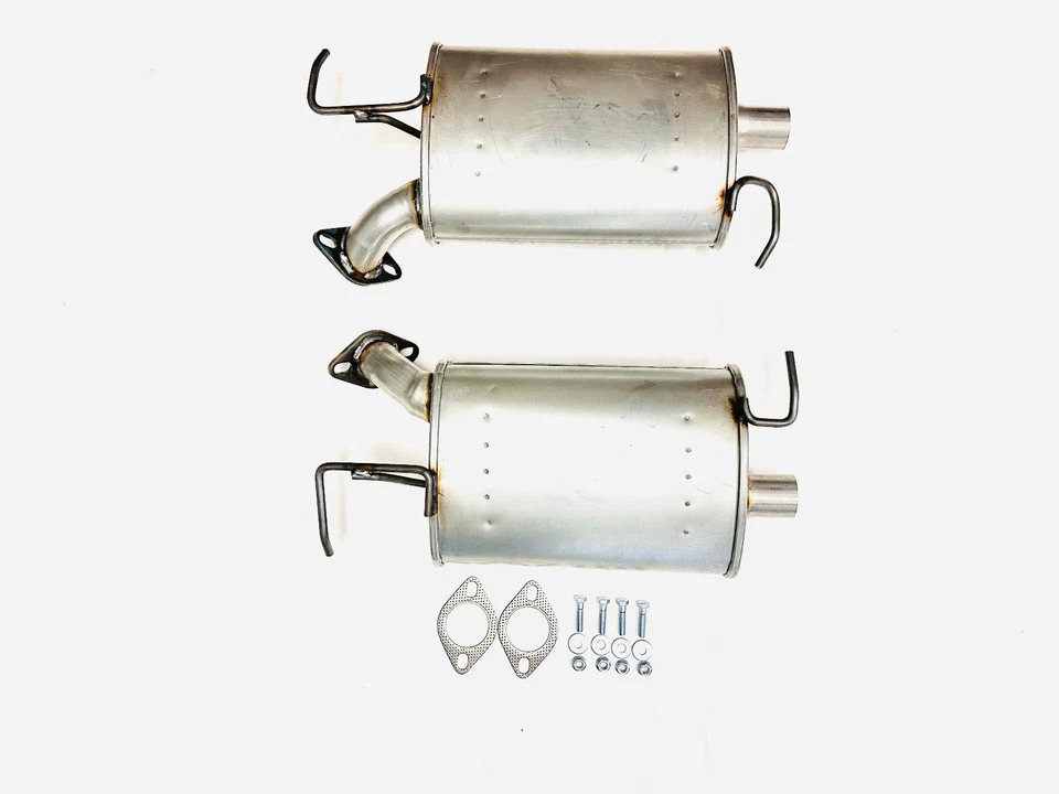 Fit: 2008-2015 Mazda CX-9 3.7L Right & Left Side Muffler, Y Pipe & Mid Muffler - Imagem 4 de 4