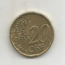NETHERLANDS 20 EURO CENT 2001