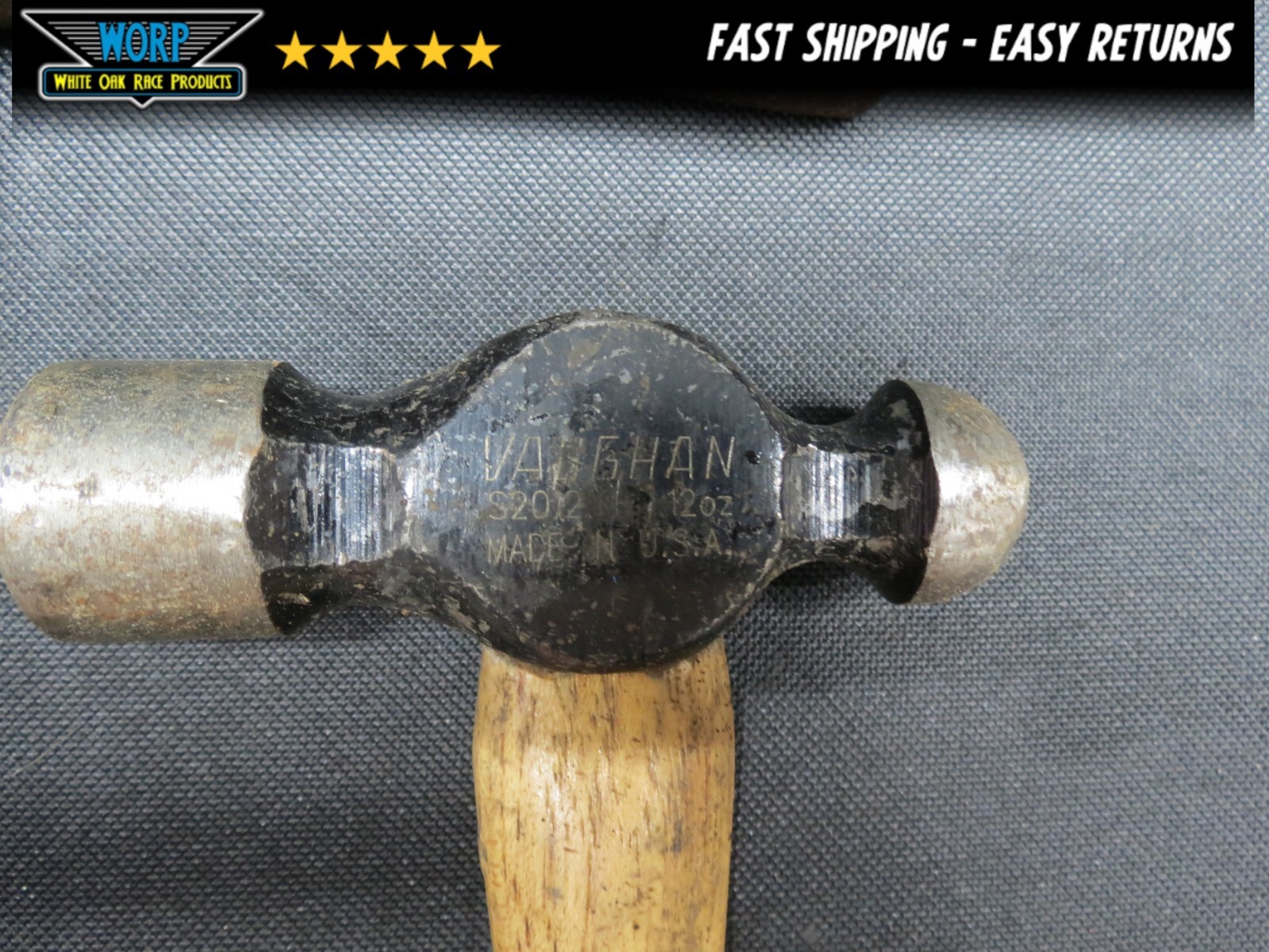 VINTAGE HAMMER LOT MADE IN USA BALL PEEN CROSS PEIN ROCK AUTO BODY 6