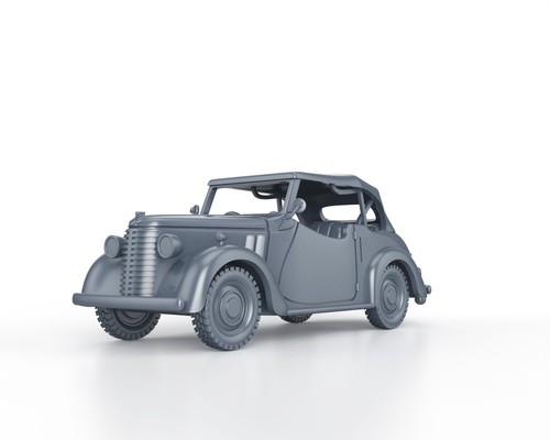 WWII BRITISH Austin 8AP  tarp - 1/48 1/56 1/72 1/87 1/100 3D Print Resin Model - Picture 1 of 4