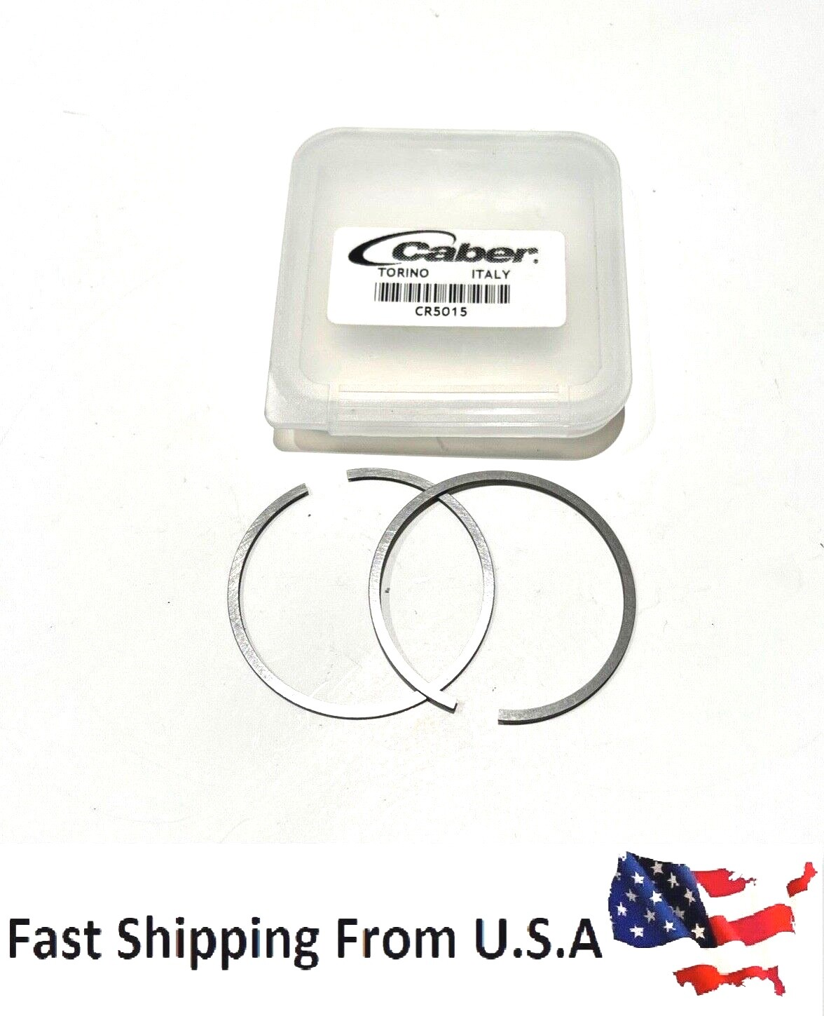 Cofano Vespa Px Anello Per Pistone Caber 50mm X 1,5mm - Per Motoseghe Husqvarna 266, 268XP, 372, 371, 2071 Anello Pistone Husqvarna - Foto 4